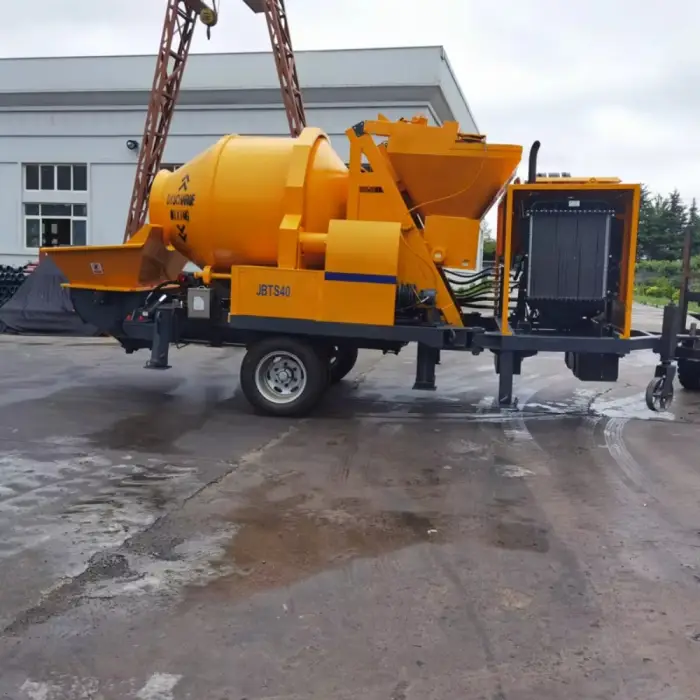 Diesel Concrete Mixer Pump Machine Good Quality Concrete Pumps Heavy Duty Performance Delivery 800m Industrial Use Factory Price — image 4