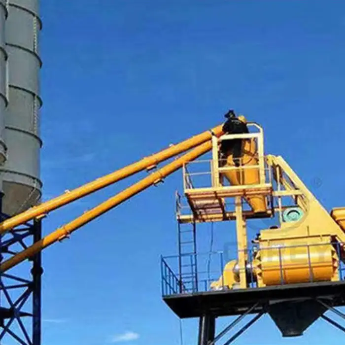 Cement Mixing Station High Efficiency Production Line Core Motor Concrete Batching Plant Mobile Ready Factory Direct Sales — image 5