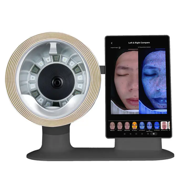Smart AI 3D Slice Facial Imaging System Android Moisture Assessment for Texture Targeted Face Test EU/US Plug Via WiFi — image 6