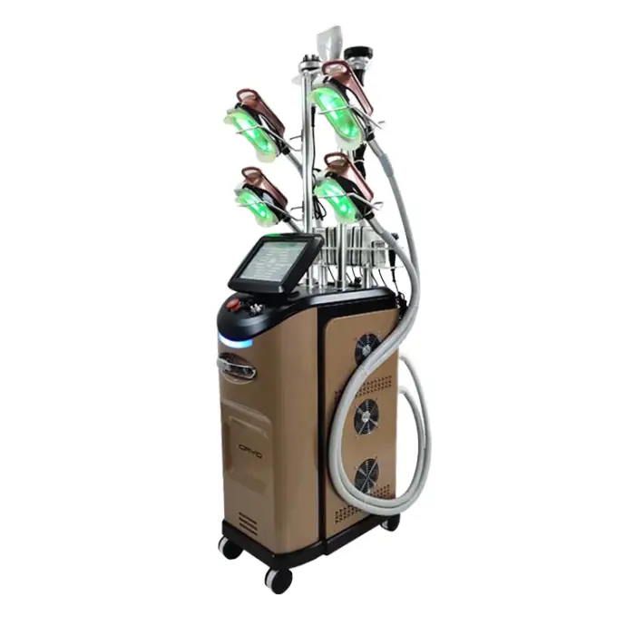 Multifunctional 7 in 1 Vertical Cryolipolysis 360 Cooling Cryo Machine Fat Reduction Double Chin Abdomen — image 3