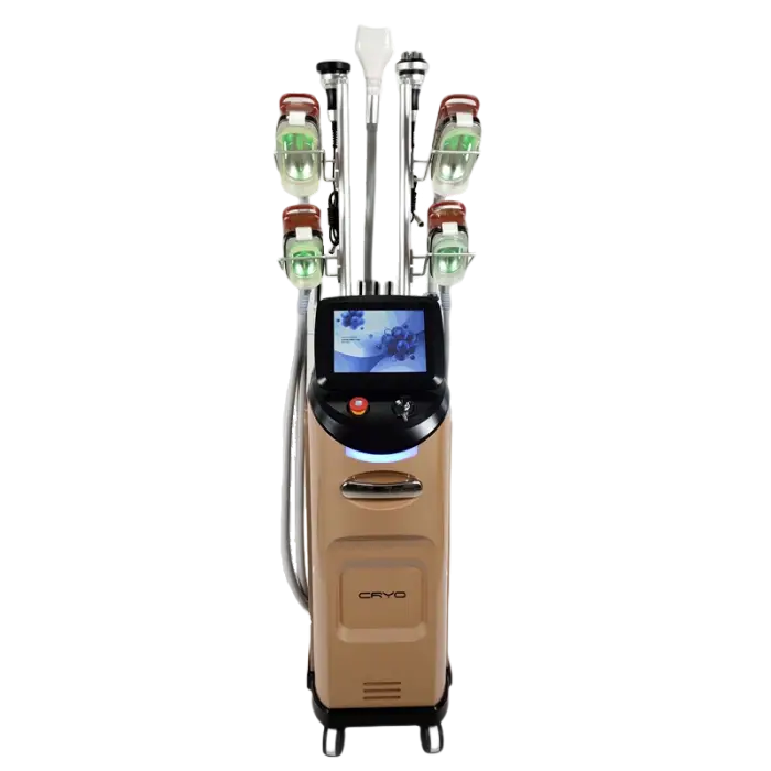 Multifunctional 7 in 1 Vertical Cryolipolysis 360 Cooling Cryo Machine Fat Reduction Double Chin Abdomen — image 5