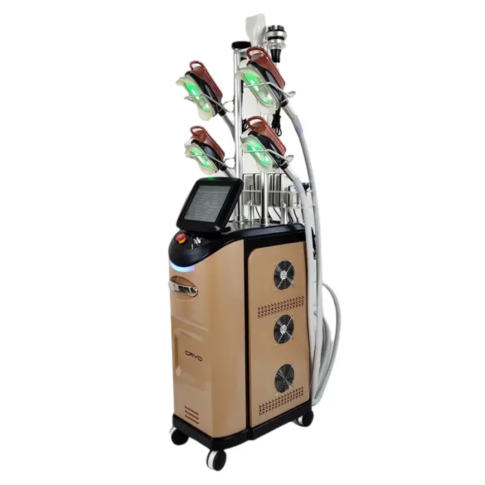 Multifunctional 7 in 1 Vertical Cryolipolysis 360 Cooling Cryo Machine Fat Reduction Double Chin Abdomen — image 6
