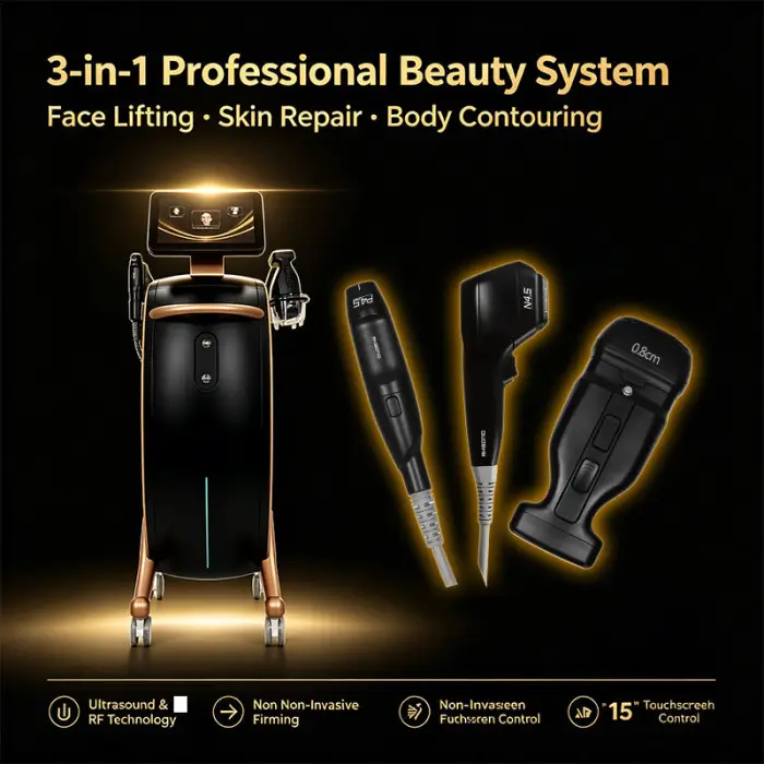 Liposonic Slimming Beauty Machine Weight Loss Shaping Body Liposonic Hifu Body Anti Cellulite Liposonixing Lipo Hifu Machine — image 3