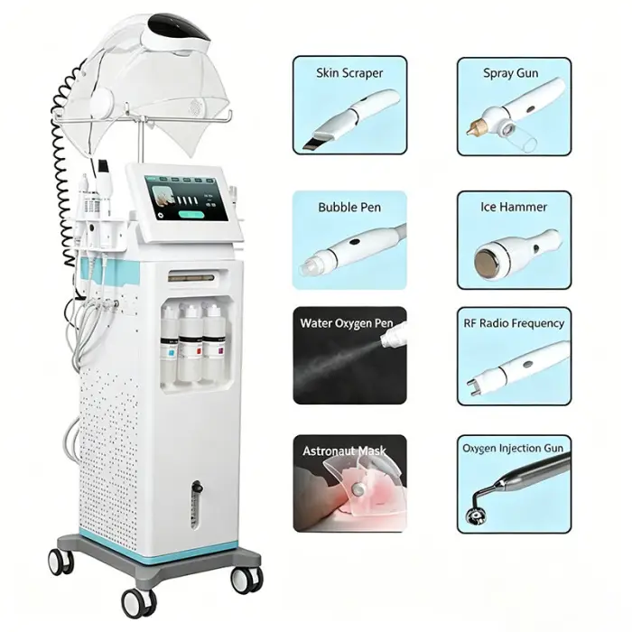 "Facial Brightening Rejuvenation Machine with RF Technology & EU Plug-ABS Water Infusion for Dark Circles & Skin Tightening" — image 7