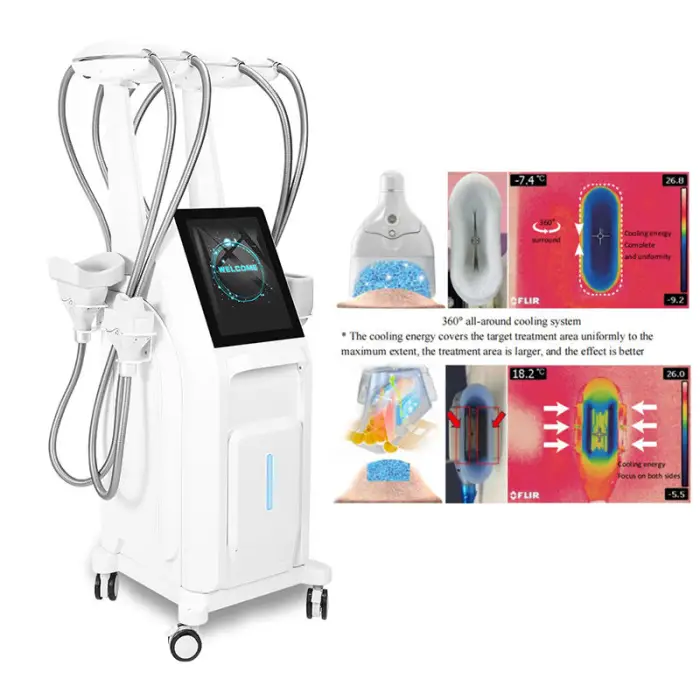 Flat Cryo Plate Fat Freezing RF Cavitation for Machine for Face Fat Reduction Body Contouring for Home Beauty Salon Use — image 6
