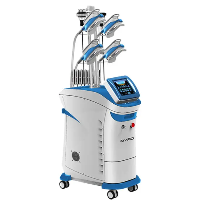 360 Degree 5 Heads Fat Freezing Slimming Machine With RF Cavitation and Lipo Laser — image 3