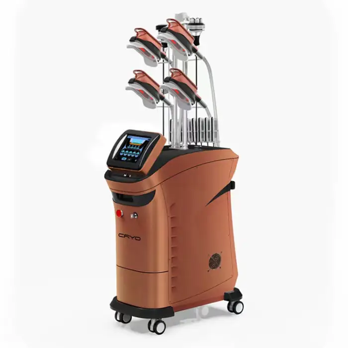 360 Degree 5 Heads Fat Freezing Slimming Machine With RF Cavitation and Lipo Laser — image 5