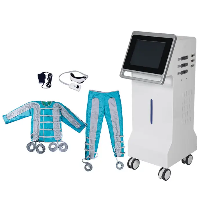Air Press Weight Loss Slimming Machine Infrared Lymphatic Drainage Machine Physical 24 Airbags Full Body air Pressure Massage — image 3