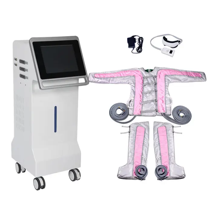 Air Press Weight Loss Slimming Machine Infrared Lymphatic Drainage Machine Physical 24 Airbags Full Body air Pressure Massage — image 5