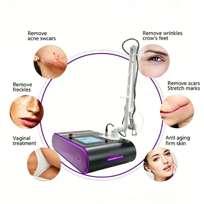 Professional CO2 Fractional Laser Machine OEM ODM Scar Removal Skin Tighten Acne Treatment Skin Resurfacing — image 6