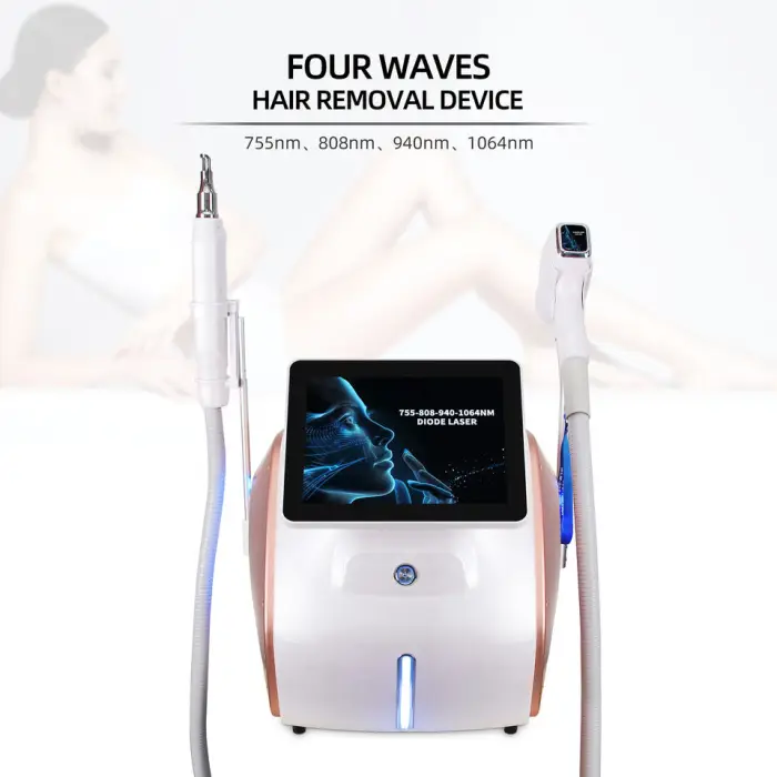 Professional 2-in-1 Laser Beauty Machine Picosecond Tattoo Removal with 6 Probes for Non-Invasive Eyebrow Washing & Skin Tender — image 7