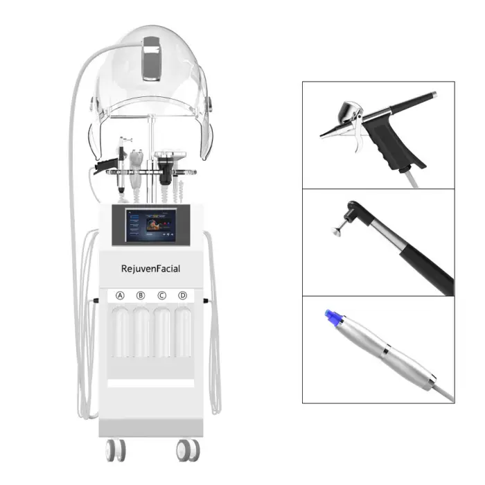 New 7-in-1 Smart Machine Professional Microdermabrasion Deep Cleansing Facial Care Device for Salon — image 6