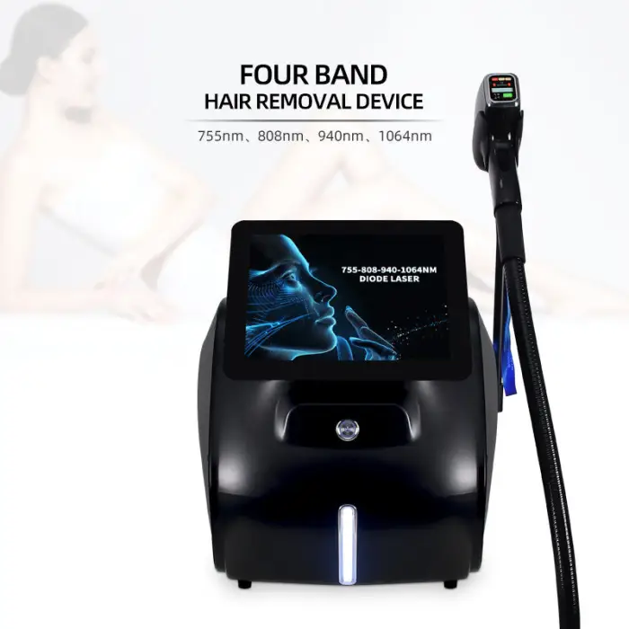 Laser Hair Removal 4 Waves 2000w Diode Laser Hair Removal Machine Laser Hair Removal Machine for All Skin Tones — image 3