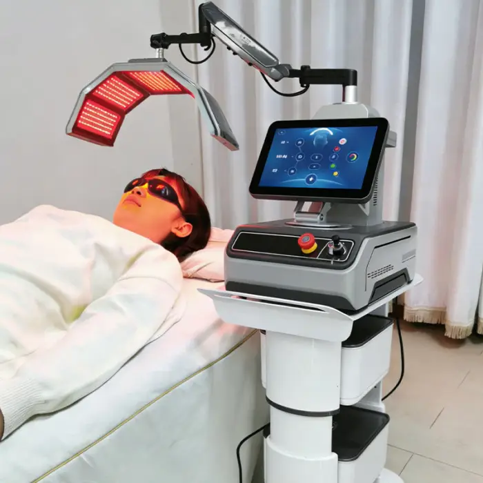 PDT LED Photodynamic Skin Rejuvenation System Infrared Light Therapy Device 630nm Red Light Desktop Home Use — image 4