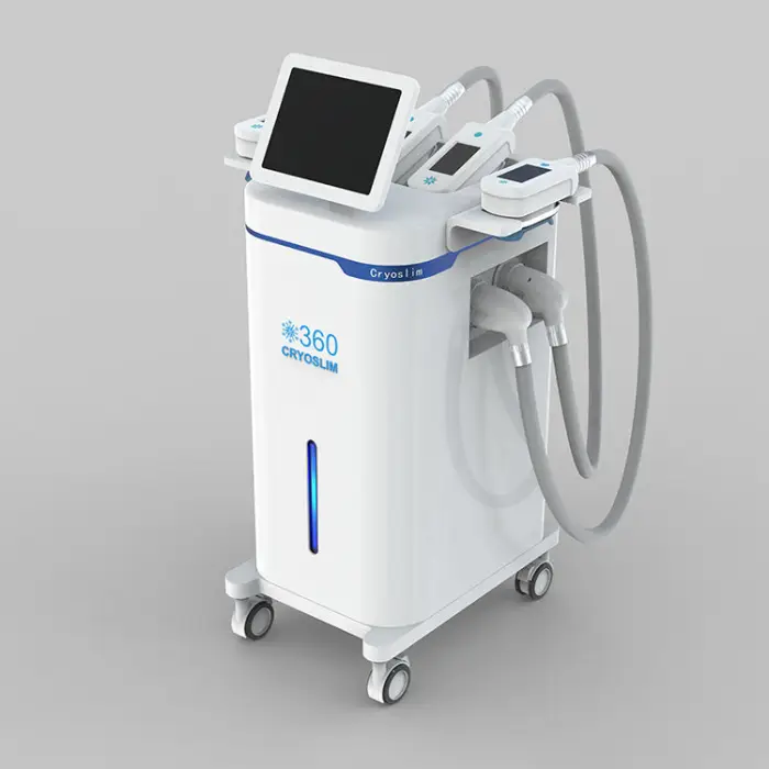 Cryolipolysis-4-Handle Hot Sale 360 Cryolipolysis Slimming Three Cryo Handles 360 Fat Freezing Machine for Weight Loss Use — image 5