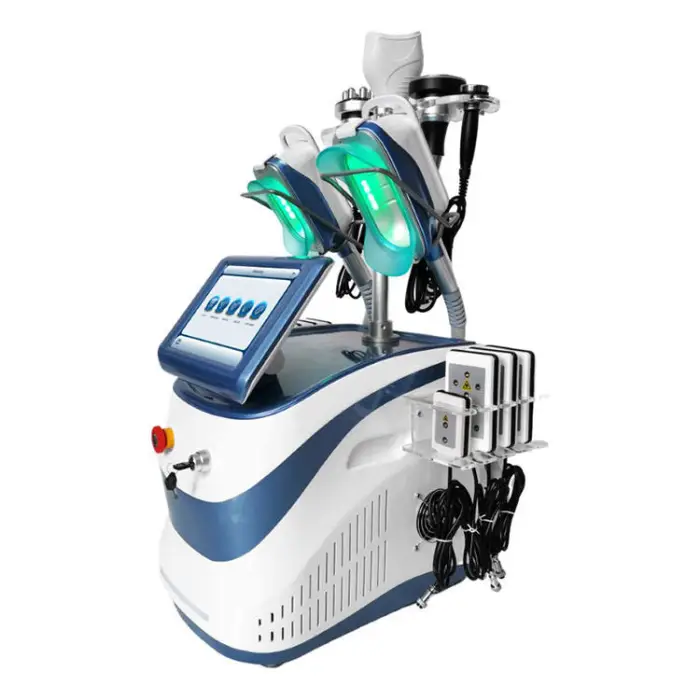 Cryolipolysis 360 Compressor Cooling 5 Handles Cryolipolysis-Equipment-Cavitation-Rf Cavitation Rf Cryolipolysis Machine — image 4