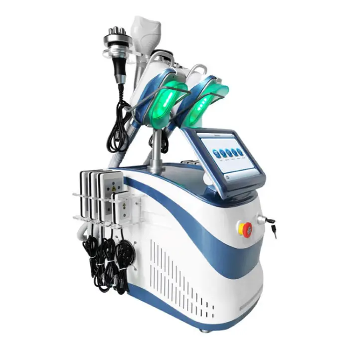Cryolipolysis 360 Compressor Cooling 5 Handles Cryolipolysis-Equipment-Cavitation-Rf Cavitation Rf Cryolipolysis Machine — image 6