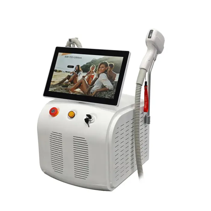 Portable White Nd Yag Laser Machine IPL Opt Tattoo Removal RF Skin Lifting Diode Opt Hair Removal Model Number ICE Pico Laser — image 6