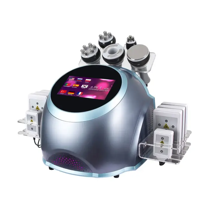 6 in 1 40K Cavitation RF Laser Slimming Machine Multifunctional Body Contouring & Skin Tightening Device for Salon & Home Use — image 5
