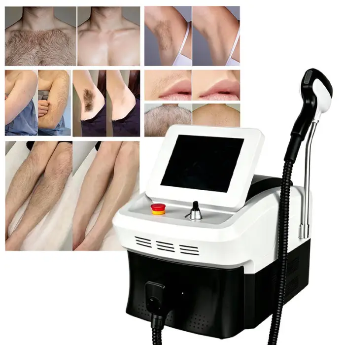Professional Portable 4 Wavelength 808nm Cold Laser Hair Removal & Skin Rejuvenation Machine 2000W Power Diode Laser — image 3