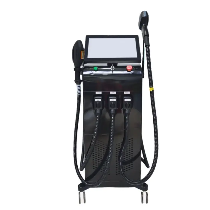 Multi-function 4-in-1 Diode Laser IPL Rf Laser Hair Removal Machine Construction for Body Hair Removal Skin Tightening — image 3