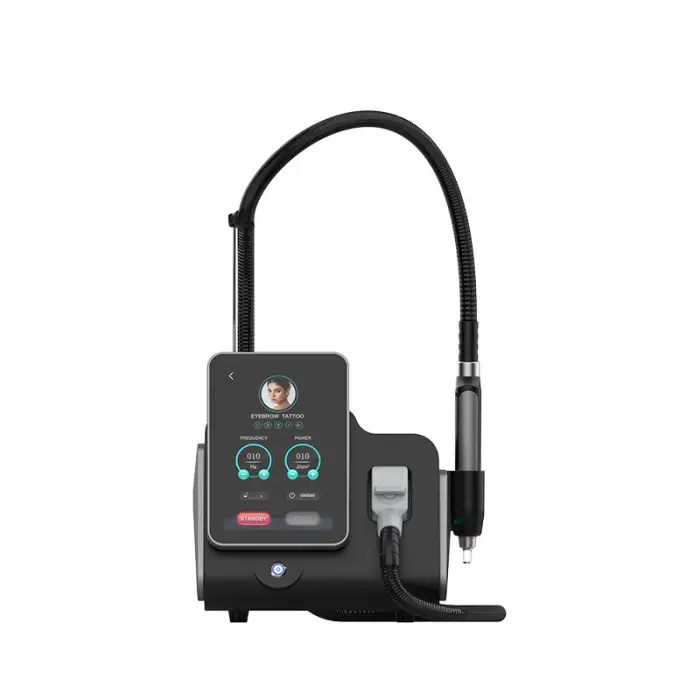 Hottest Beauty Equipment Q-Switched Nd Yag Laser Machine 532Nm/1064Nm Wavelengths Cooling System Tattoo Removal Painless Ce — image 4