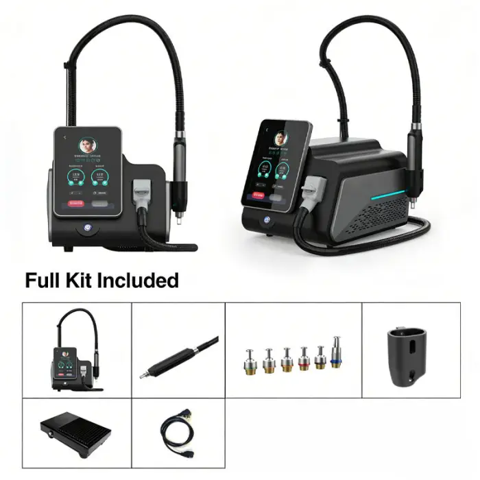 Hottest Beauty Equipment Q-Switched Nd Yag Laser Machine 532Nm/1064Nm Wavelengths Cooling System Tattoo Removal Painless Ce — image 7