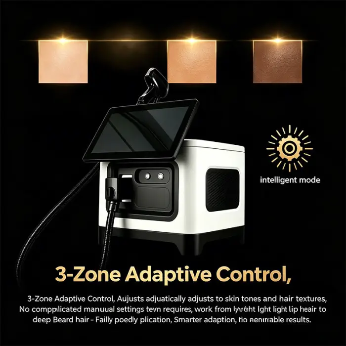 Portable Painless Laser Hair Removal Machine Beauty Equipment for Skin Rejuvenation — image 6