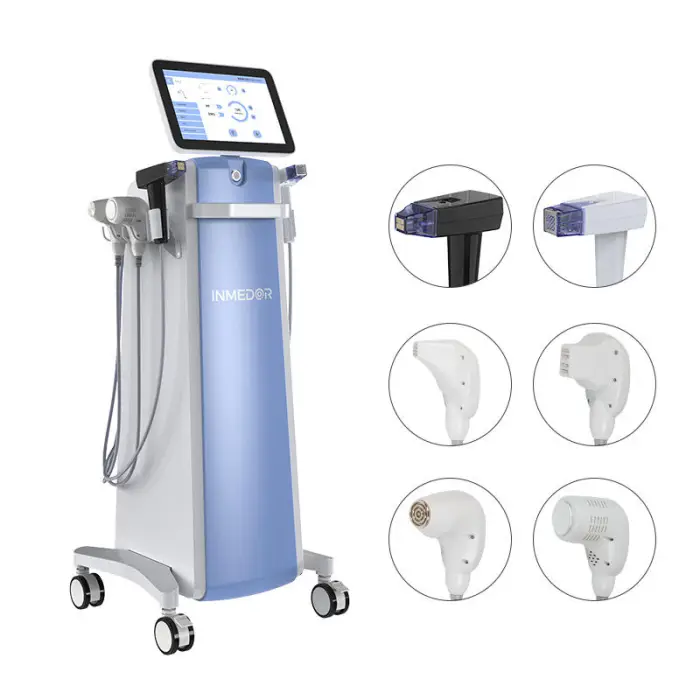 RF Microneedle for Jawline Definition Non Surgical Face Lift RF Microneedle Needles Cartridge Cooling Machine — image 3