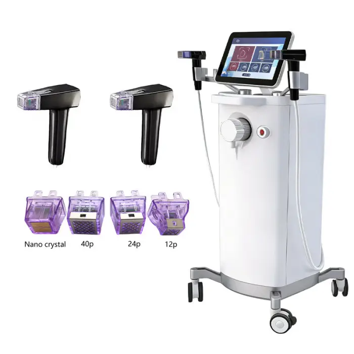 M8 Pro RF Crystallite Advanced Microneedling System 12P 24P 40P Nanocrystalline Head for Nose Pore Treatment Dark Circles — image 6