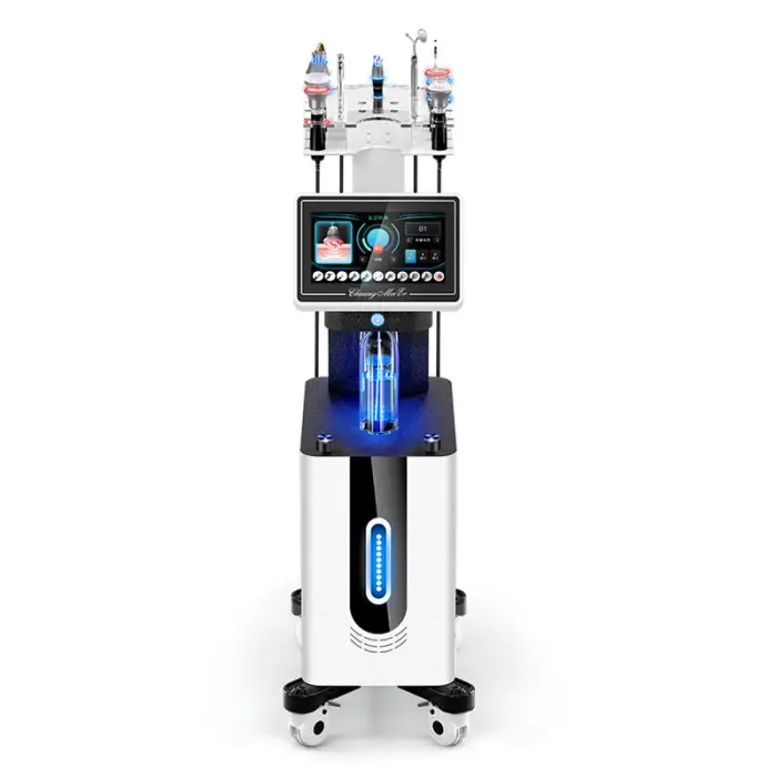 Portable Peeling Water 8 In1 Hydro Oxygen Jet Peel Aqua Peeling Deep Cleaning Small Bubble Microdermabrasion Facial Machine — image 5