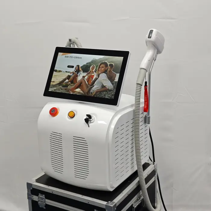 Certified Portable 808nm Diode Laser Hair Removal Machine Ndyag RF 4 Wavelengths 1000W/2000W/500W Power Options Beauty Equipment — image 4