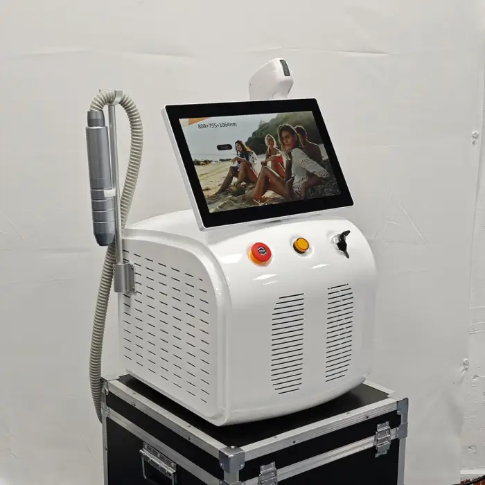 Certified Portable 808nm Diode Laser Hair Removal Machine Ndyag RF 4 Wavelengths 1000W/2000W/500W Power Options Beauty Equipment — image 6