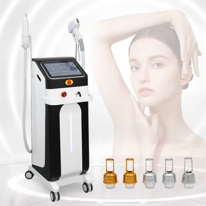 Newest Ice 1600w Diode Laser 808 Diode Laser Hair Removal Picosecond Tatoo Removal & Diode Lasersings Hair Removal Machine — image 4