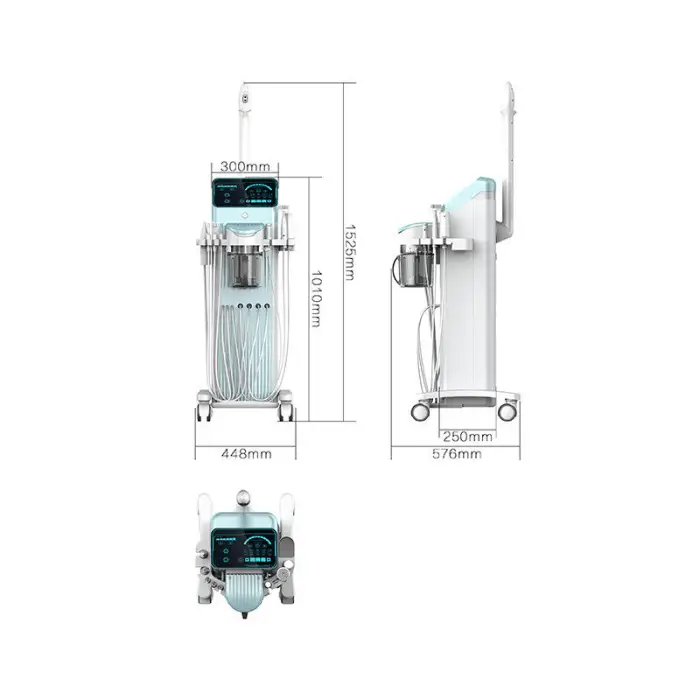 Most Popular Beauty Face Equipment Salon Facial Machine Good Reviews in Oxygen Jet for Vertical — image 3