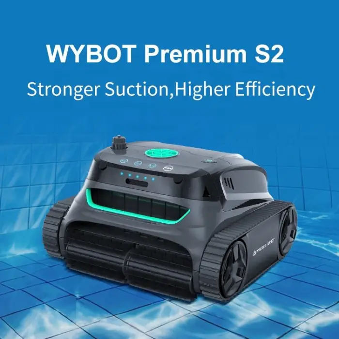 Automatic Rechargeable Pool Cleaning Robot for Efficient Bottom and Wall Debris Removal in All Pool Types — image 4