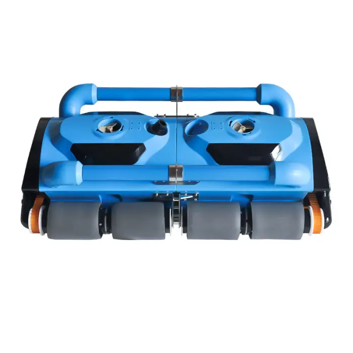 Pool Automatic Cleaning Robot Machine 2*2 Clean the Leaf Auto with Control Box Pool Wall Cleaning Robot — image 4