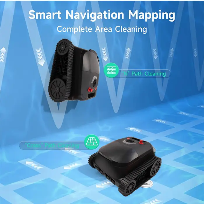 High Quality Efficient Swimming Pool Cleaning Robot Factory Wholesale Automatic Tool & Accessory — image 7