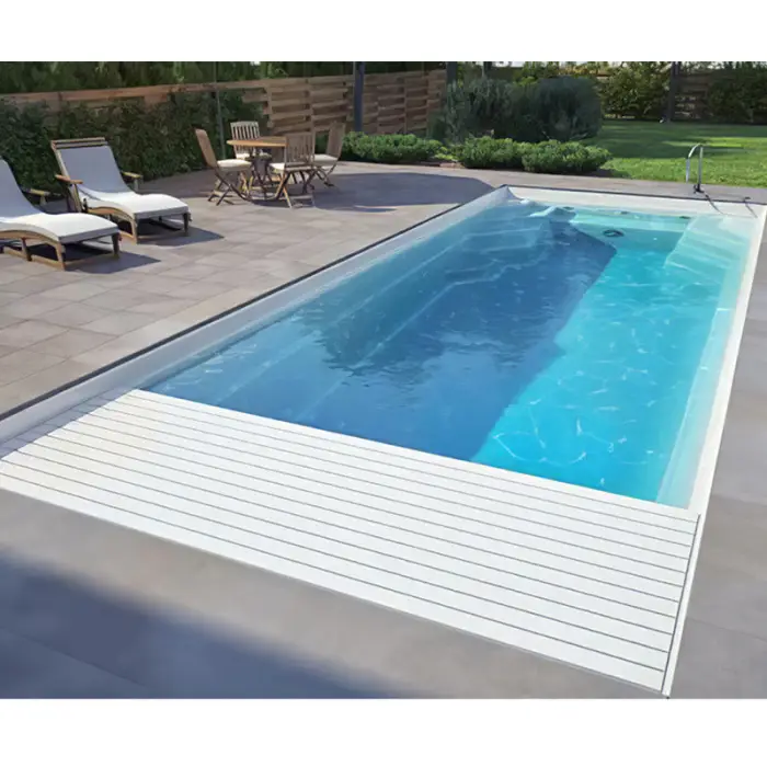 Automatic PVC Swimming Pool Safety Cover-Customized Size & Color Durable — image 5
