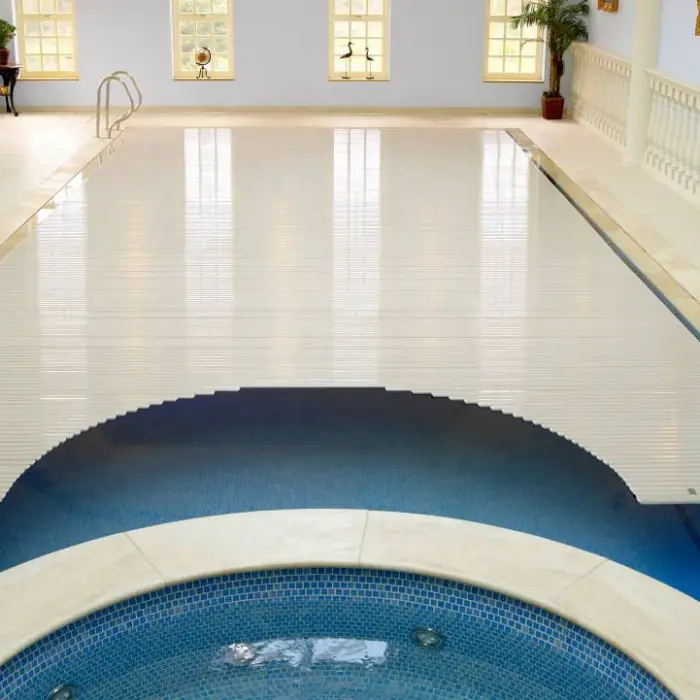 CE Certifications Swimming Pool Cover Slats Electric Roller — image 4