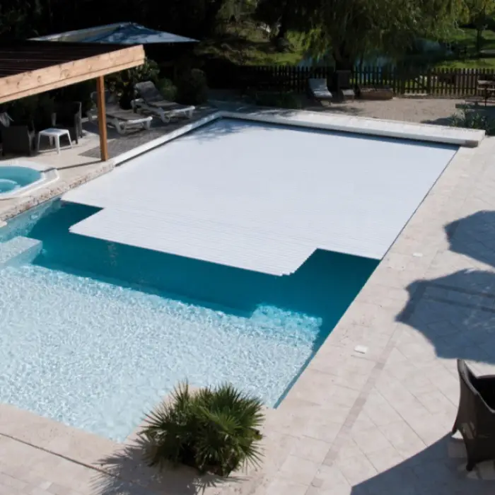 CE Certifications Swimming Pool Cover Slats Electric Roller — image 6