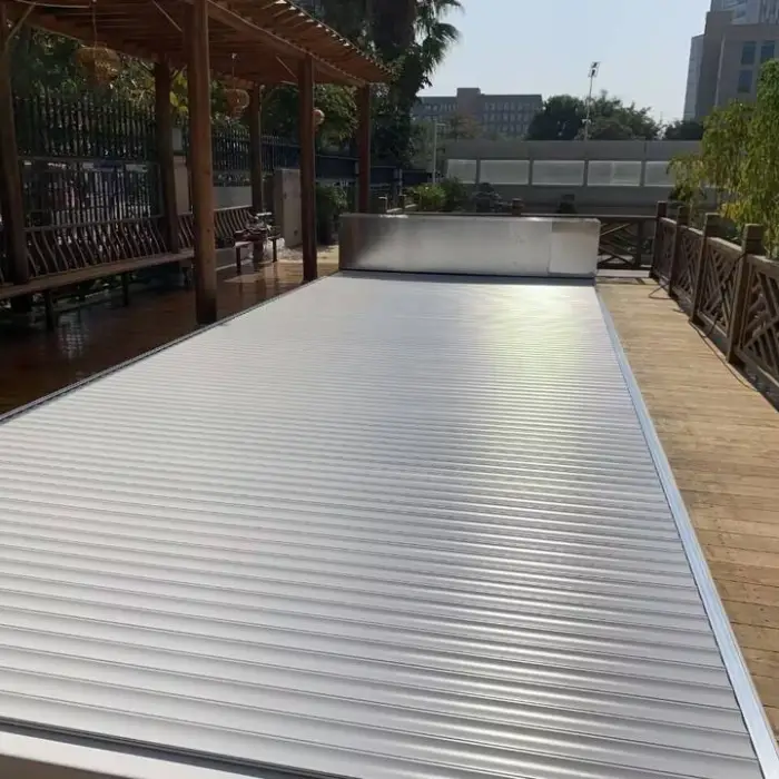 Automatic Swimming Pool Cover - Fully Automatic Safety Pool Enclosure for Ultimate Convenience and Protection — image 4