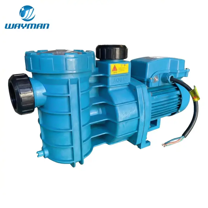 AQUA 1-3HP ABS Plastic Swimming Pool Circulating Pump Plug Powered AC220V/380V Single Phase — image 3