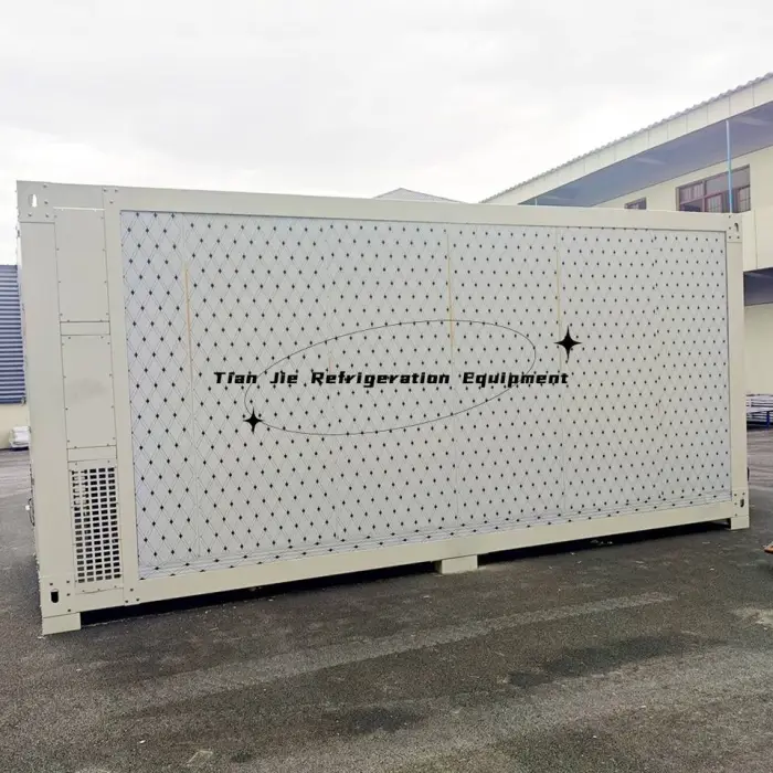 20ft Vegetable  Fish Meat Fruit Food and Beverage Cold Room Storage Refrigerator Freezer Container Freezer Room Provided — image 4