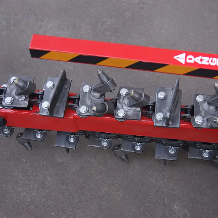 TR150 Mini Trencher Machine Walk Behind Digger with Single Chain Gear Core Components — image 7