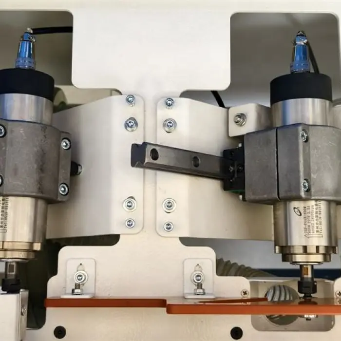Automatic Auto Woodworking Wood PVC End Cutting Trimmer Scraper Polisher Edge Banding Bander Edgebander Edging Machine — image 6