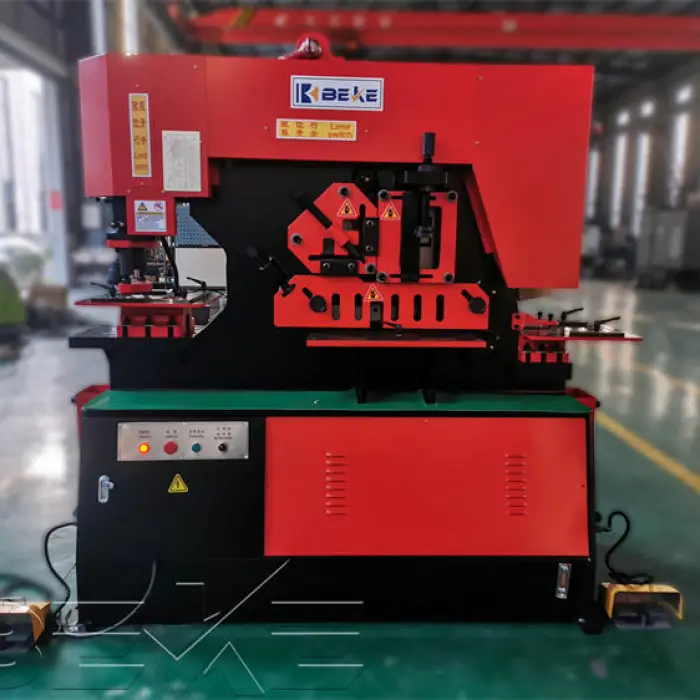 BEKE Hydraulic Metal Mechanic Iron Worker Machine — image 6