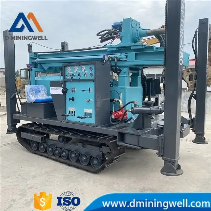 MININGWELL Raptor MW250 Water Drill Rig 250 Meters MW180 MW260 MW300 Water Well Drilling Rig — image 4