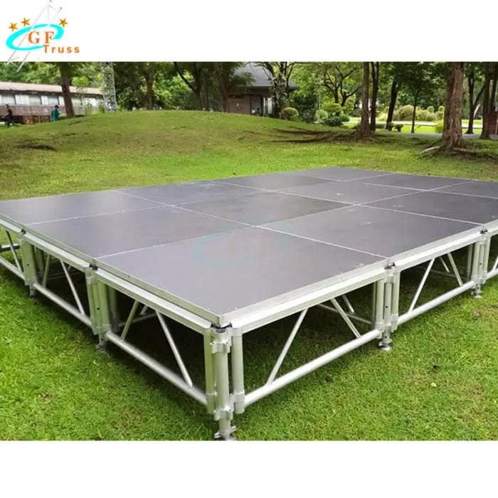 Event Stages Portable Outdoor Wedding Mobile Folding Stage for Sale stage — image 3