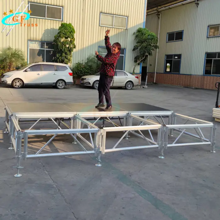 Event Stages Portable Outdoor Wedding Mobile Folding Stage for Sale stage — image 5